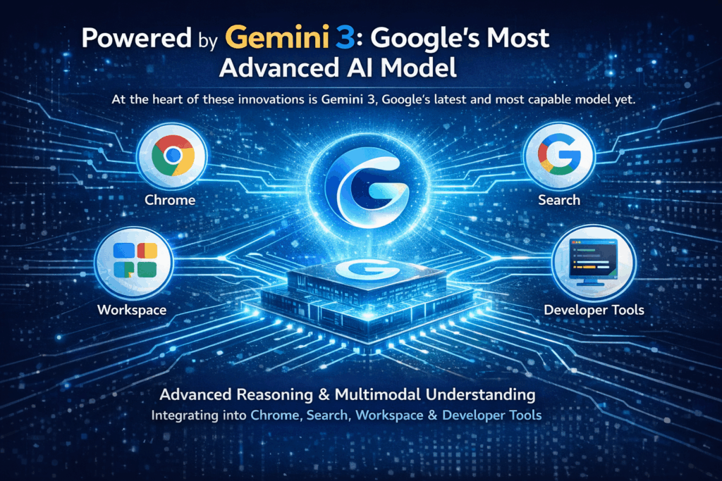 6. Powered by Gemini 3: Google’s Most Advanced AI Model