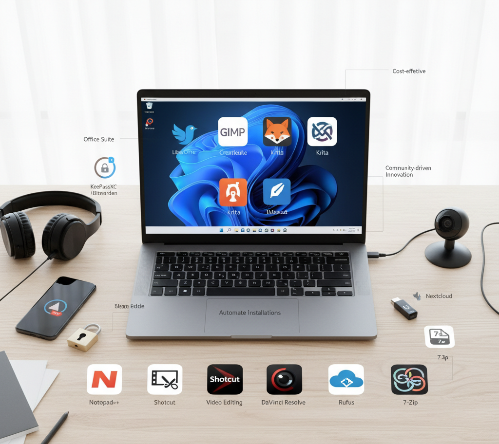 Essential Open-Source Apps for Every Windows PC in Your Digital Marketing Toolkit